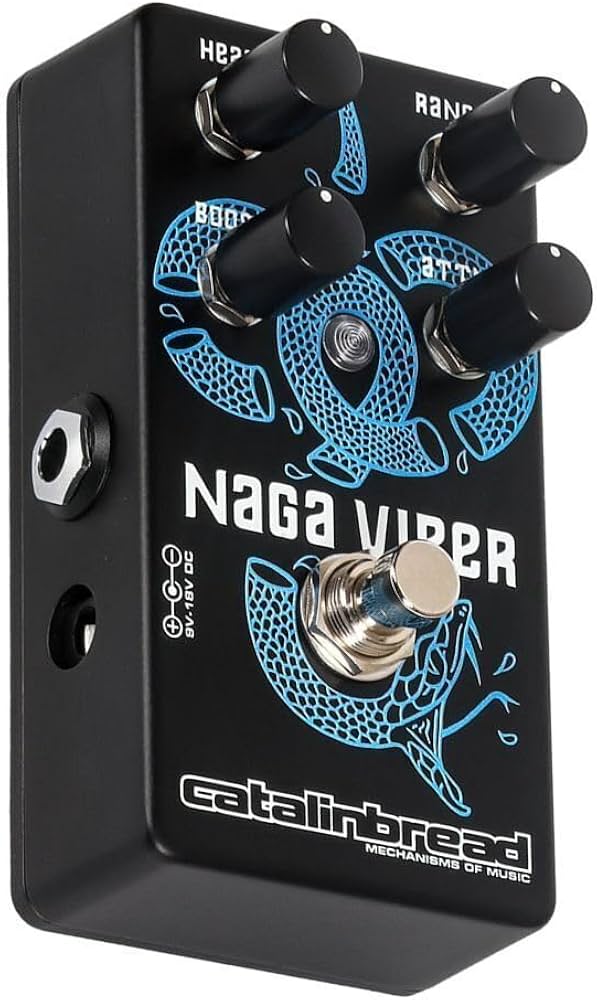 Amazon.com: Catalinbread Naga Viper MKII Treble Booster Pedal with